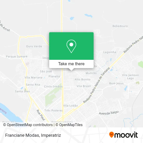 Franciane Modas map