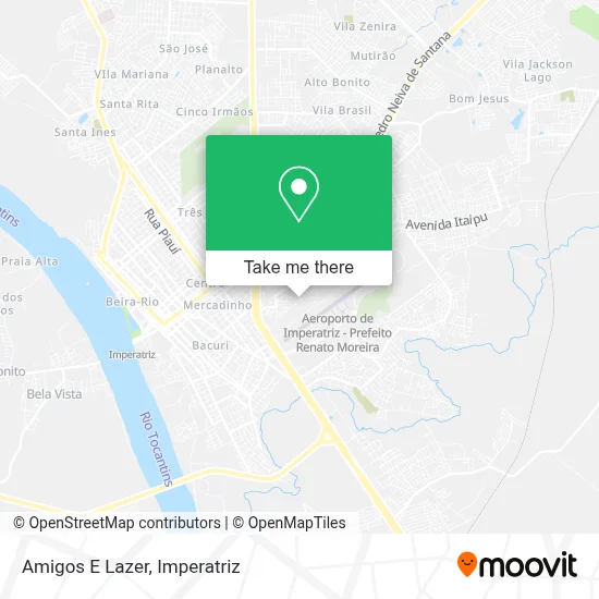 Amigos E Lazer map