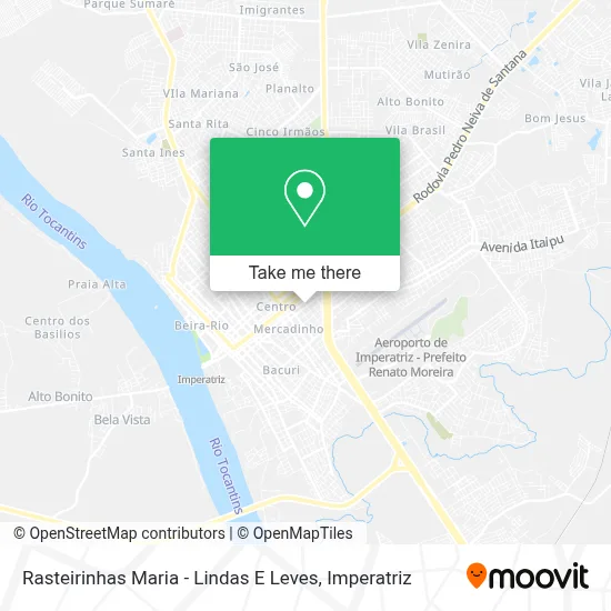 Rasteirinhas Maria - Lindas E Leves map