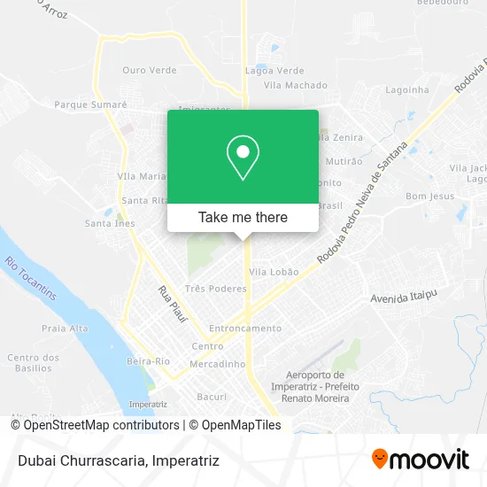 Dubai Churrascaria map