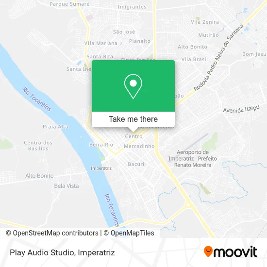 Play Audio Studio map
