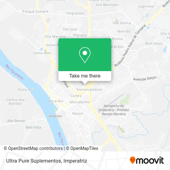 Ultra Pure Suplementos map