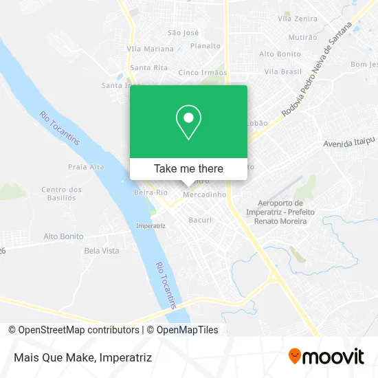 Mais Que Make map