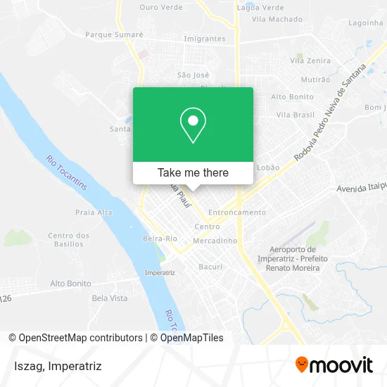 Iszag map