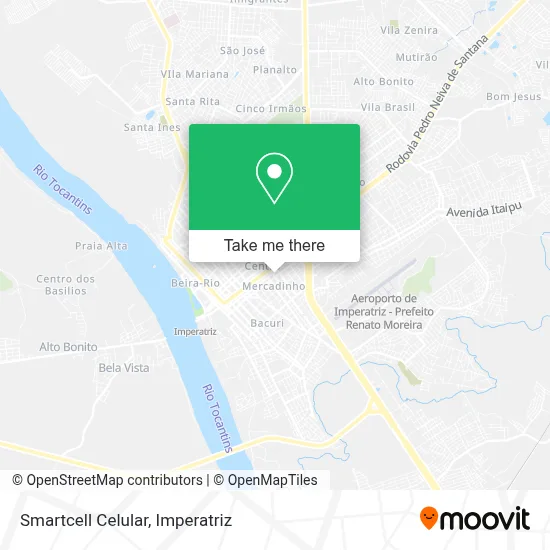 Smartcell Celular map