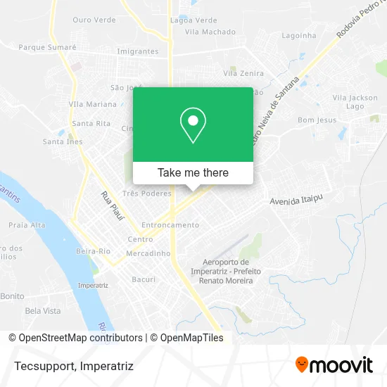 Tecsupport map