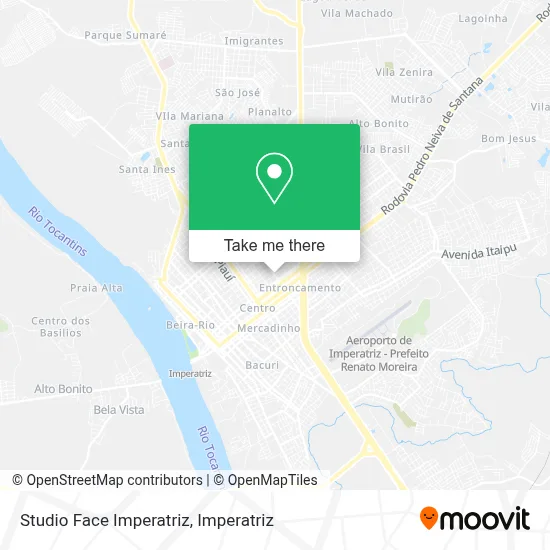 Studio Face Imperatriz map