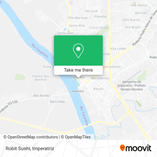 Robit Sushi map