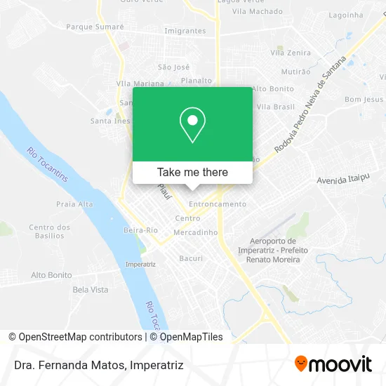 Dra. Fernanda Matos map