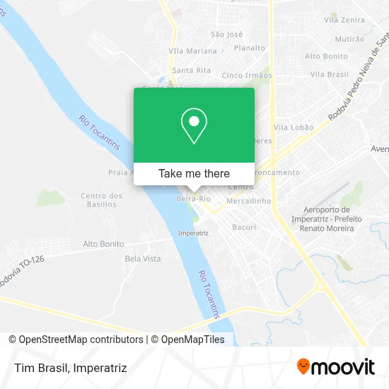 Tim Brasil map