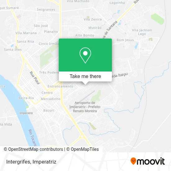 Intergrifes map