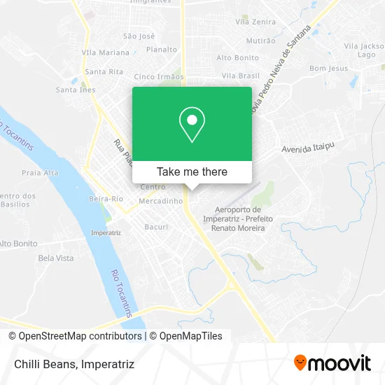 Chilli Beans map