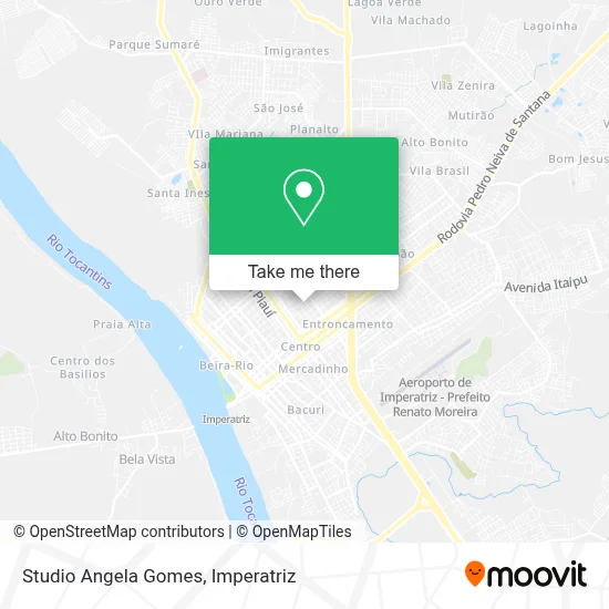 Studio Angela Gomes map