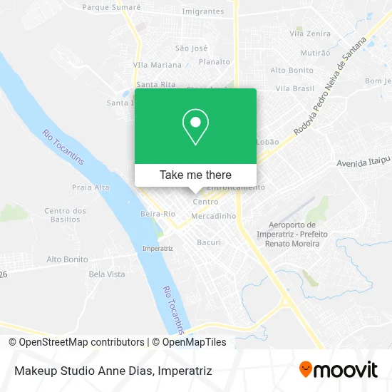 Makeup Studio Anne Dias map