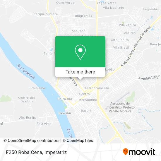 F250 Roba Cena map