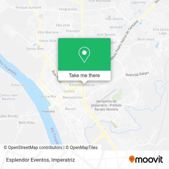 Esplendor Eventos map