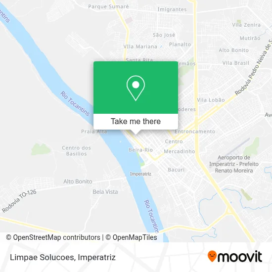 Limpae Solucoes map