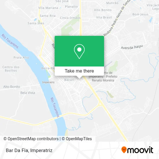 Bar Da Fia map