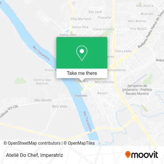 Ateliê Do Chef map