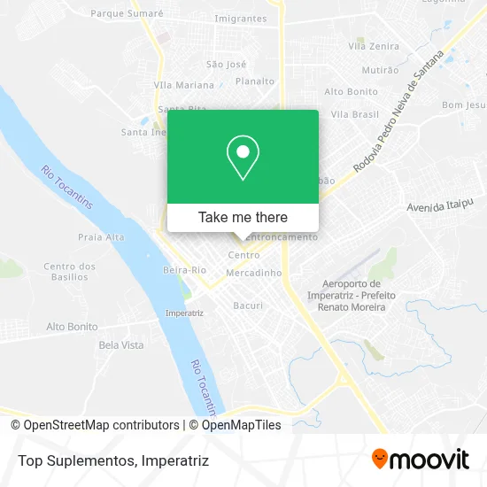 Top Suplementos map