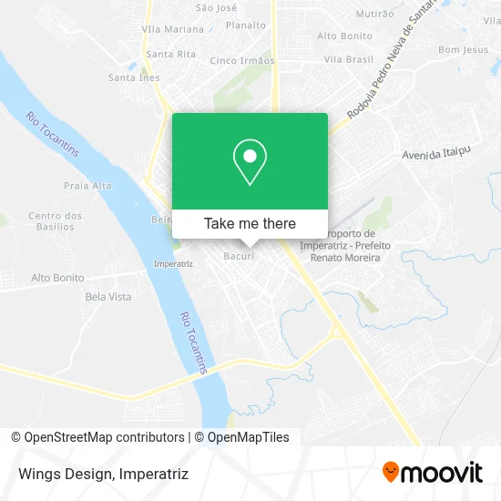 Wings Design map