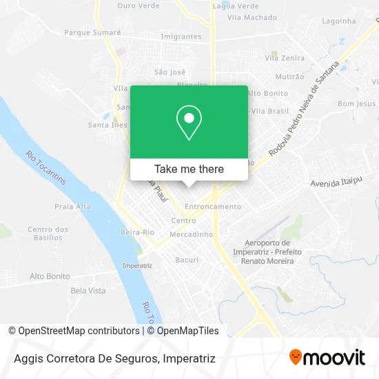Aggis Corretora De Seguros map