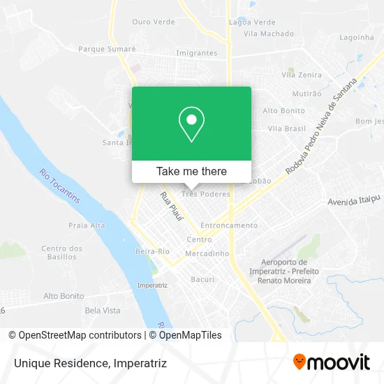 Unique Residence map