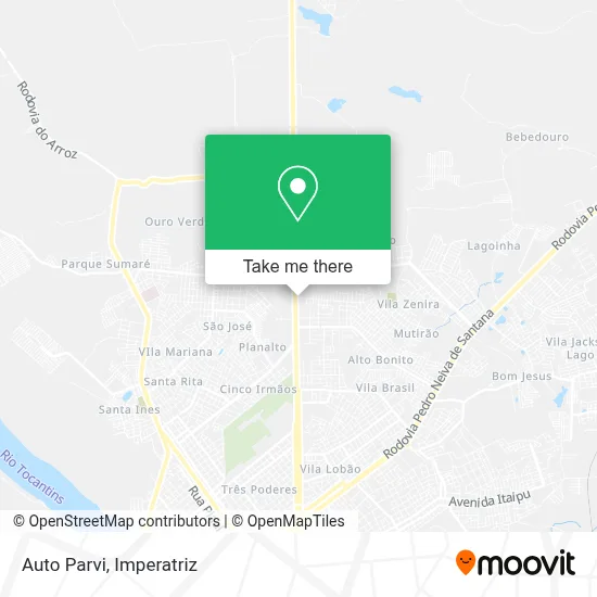Auto Parvi map