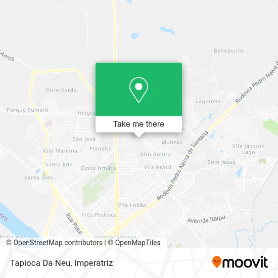 Tapioca Da Neu map