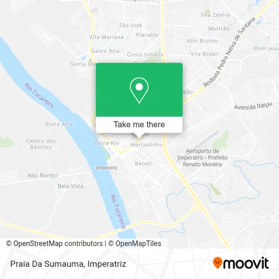 Praia Da Sumauma map