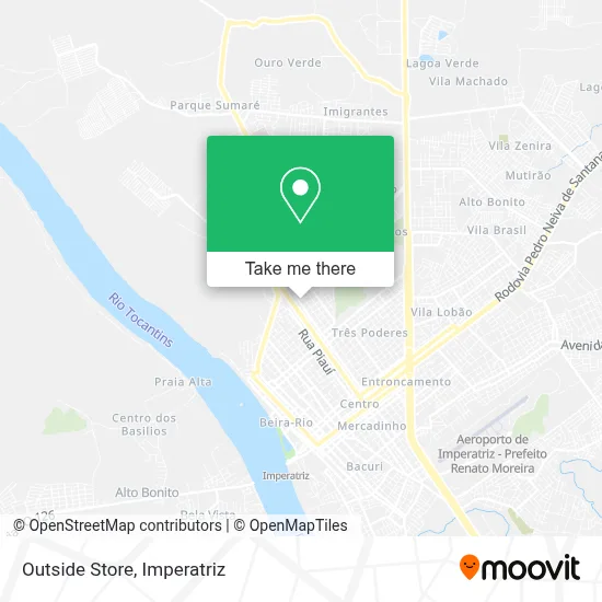 Outside Store map