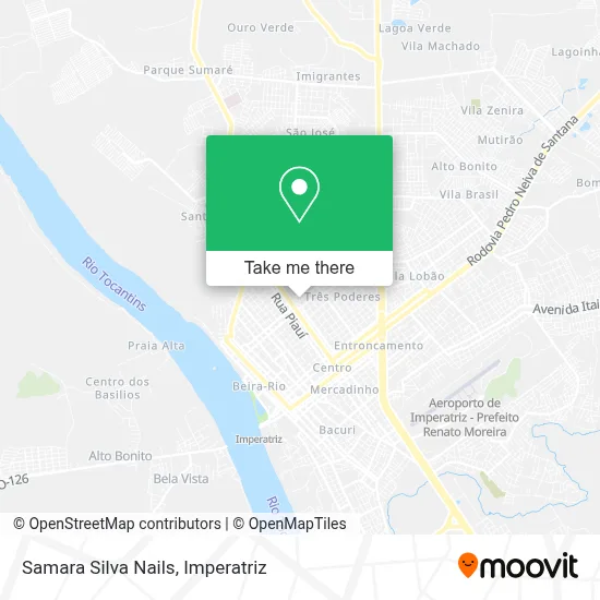Samara Silva Nails map