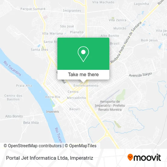 Portal Jet Informatica Ltda map