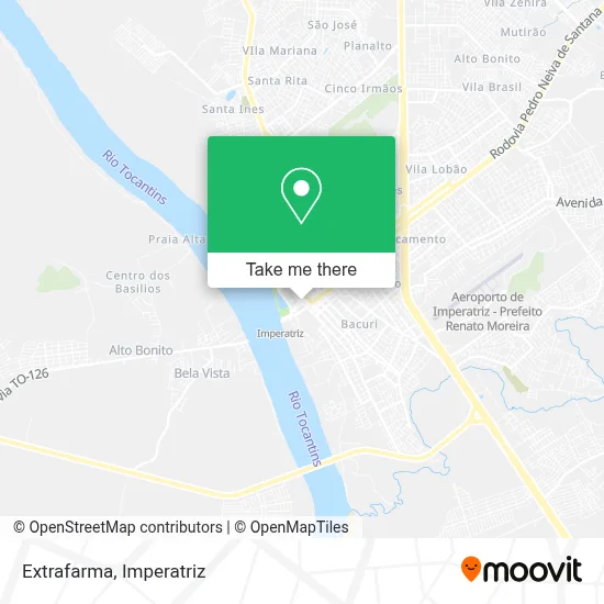 Extrafarma map