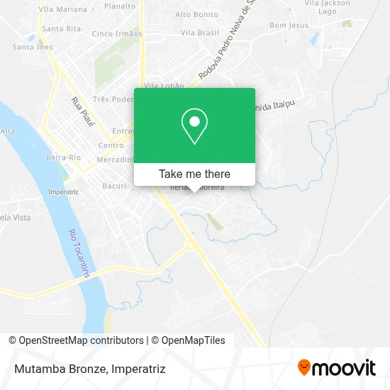 Mutamba Bronze map