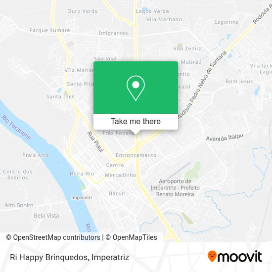 Ri Happy Brinquedos map