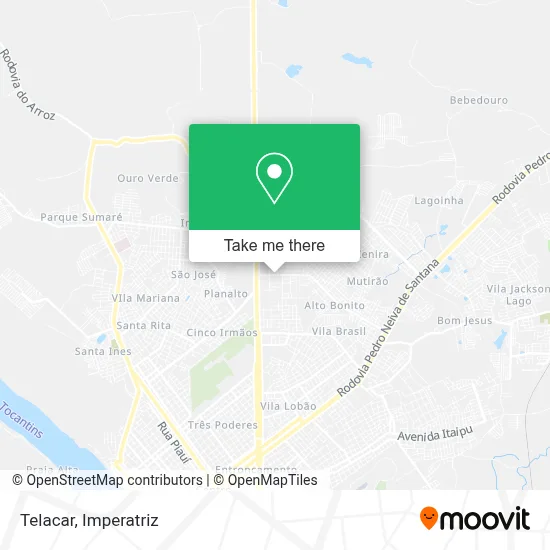 Telacar map