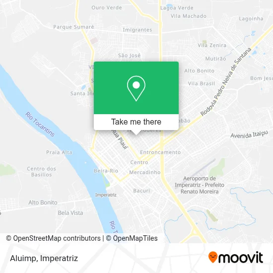 Aluimp map