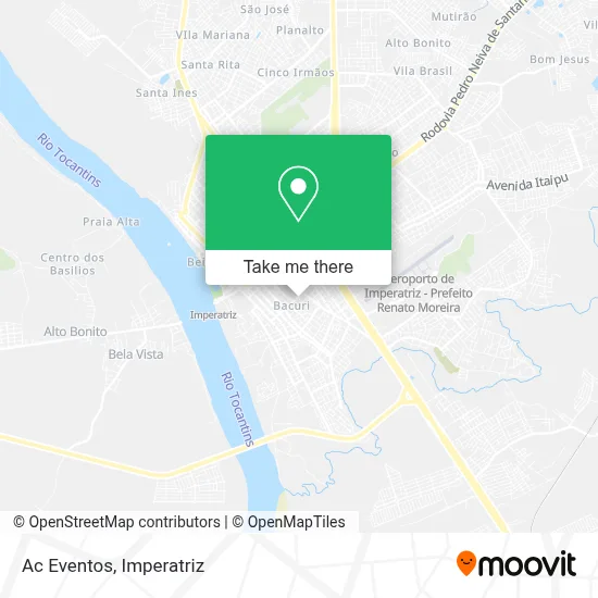 Ac Eventos map
