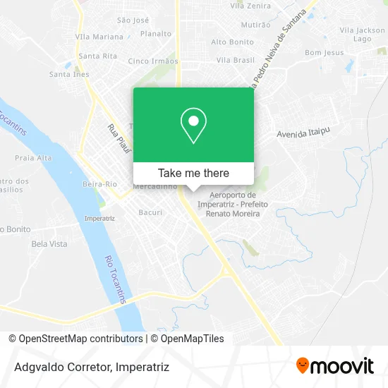 Adgvaldo Corretor map