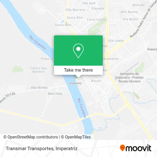 Transmar Transportes map