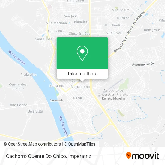 Cachorro Quente Do Chico map
