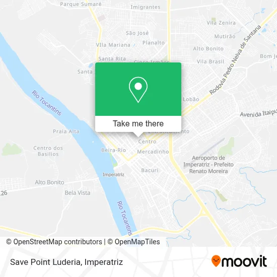 Save Point Luderia map