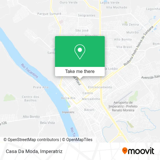 Casa Da Moda map