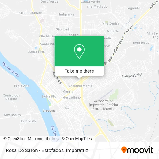 Rosa De Saron - Estofados map
