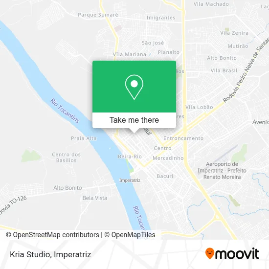 Kria Studio map