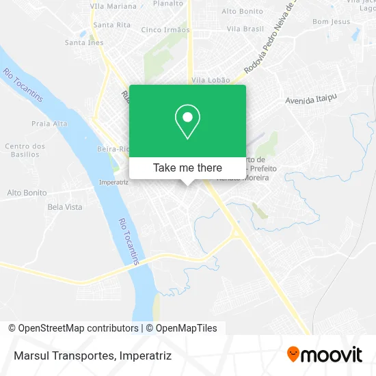 Marsul Transportes map