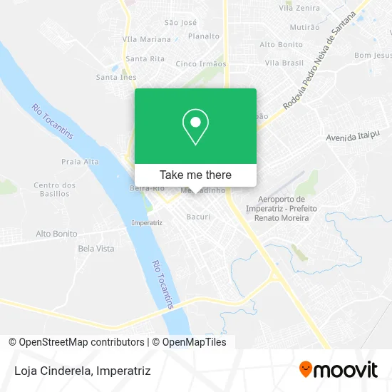 Loja Cinderela map