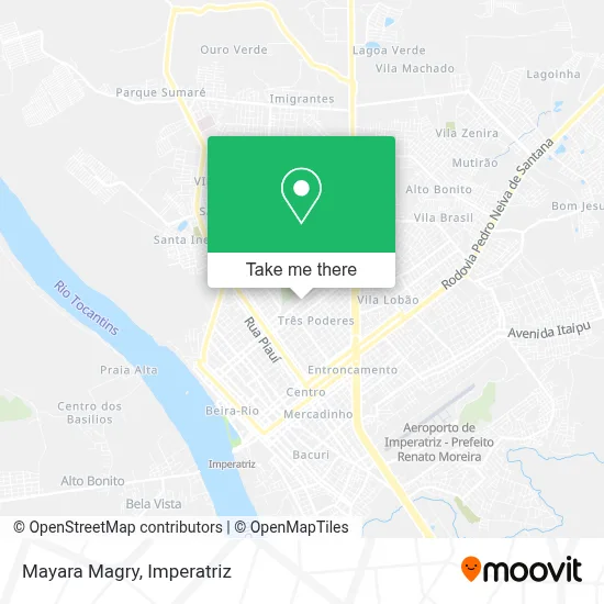 Mayara Magry map