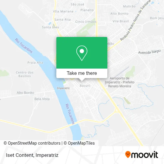 Iset Content map